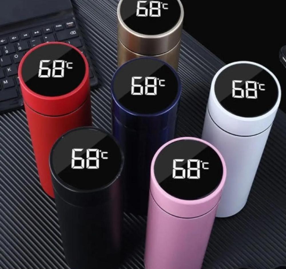 Insulated 500ml Thermos Water Bottle Keeps Water Cold | 1 Pc Multicolor Solution for Hydration