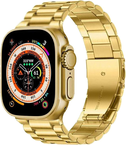 24k-Gold Ultra-9 Hybrid Smartwatch Watch - For Boys & Girls (high quality)
