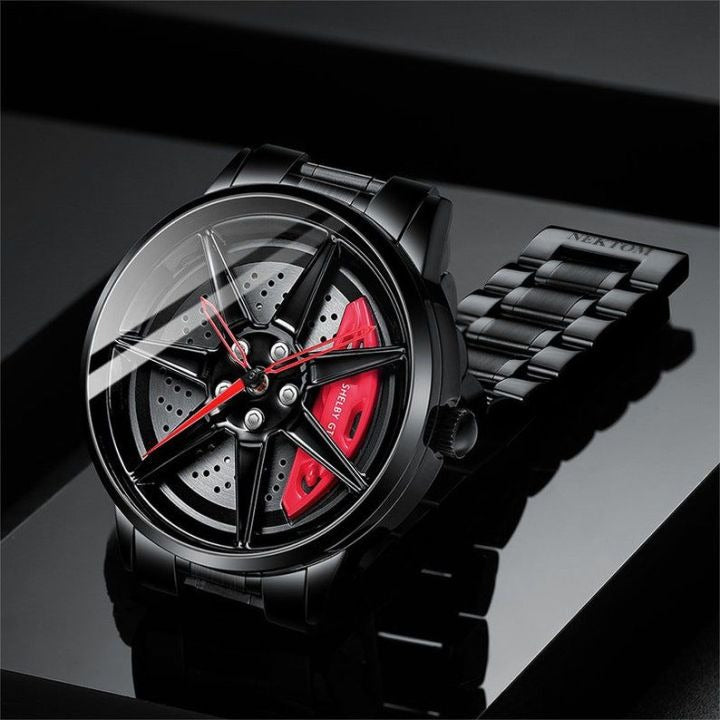 Car Watches For Men,Waterproof Stainless Steel