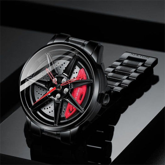 Car Watches For Men,Waterproof Stainless Steel