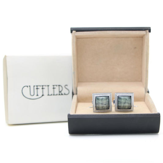 Classic Cufflinks For Man's CU-0003, Grey