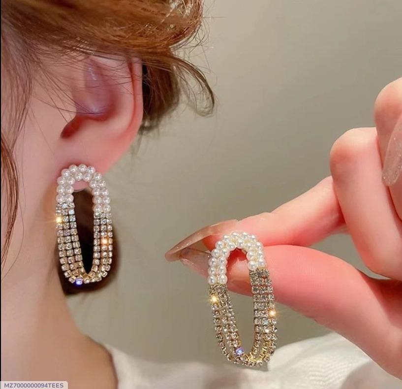 Silver Plated Beautiful Earrings For Woman's