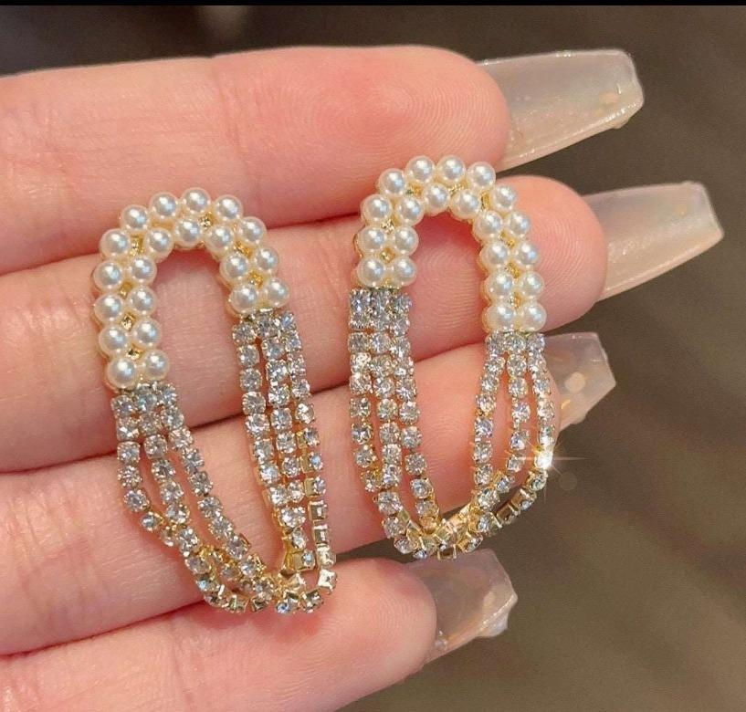 Silver Plated Beautiful Earrings For Woman's