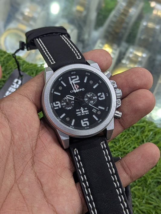 Crespo Tactical Chrono – Bold Precision in Black