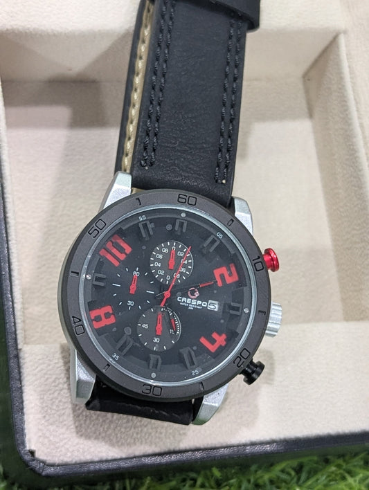Crespo Premium Red & Black – Engineered for Excellence